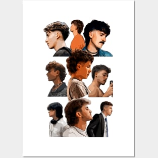 Side Profile Posters and Art